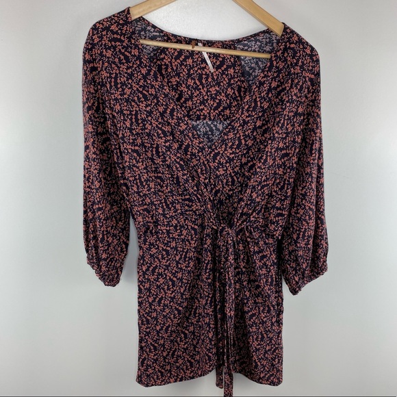 FREE PEOPLE Clara Floral Tunic Dress - Picture 9 of 15